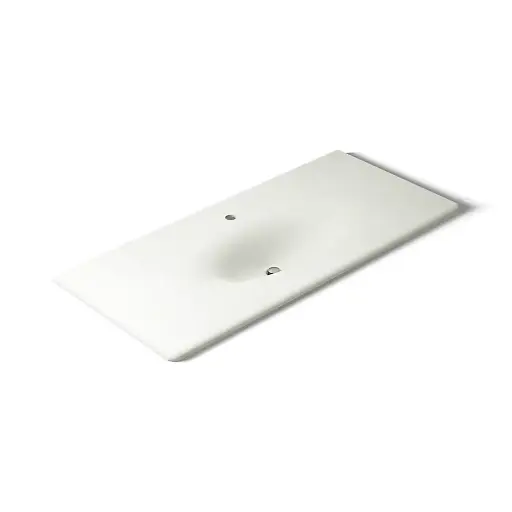 [KOH-3053-1-NY] Kohler 3053-1-NY Iron Impressions 49" Enameled Cast Iron Vanity Top Dune