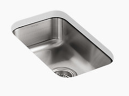 [KOH-3333-NA] Kohler K3333 Undertone 10 x 17 Small Undermount Single Bowl Kitchen Sink