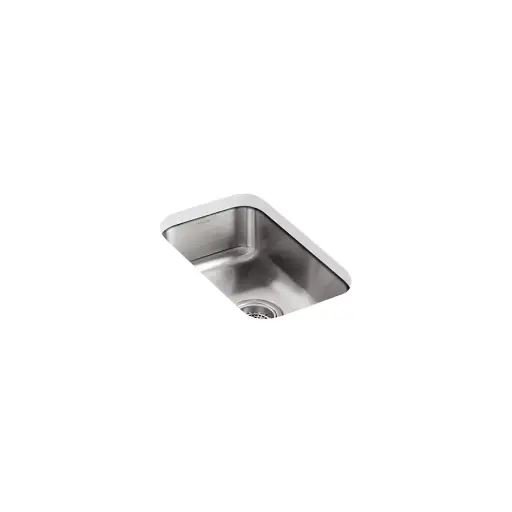 [KOH-3333-NA] Kohler K3333 Undertone 10 x 17 Small Undermount Single Bowl Kitchen Sink