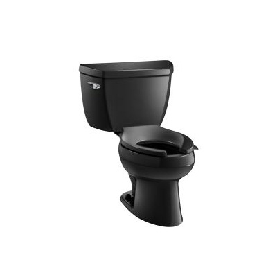 [KOH-3505-7] Kohler 3505-7 Wellworth Classic Pressure Lite Elongated 1.6 GPF Toilet Less Seat