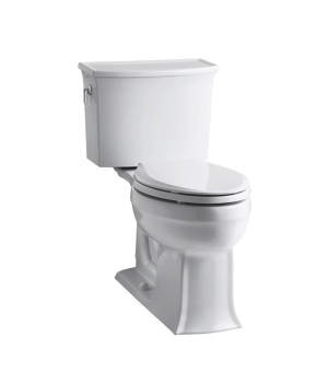 [KOH-3551-0] Kohler 3551-0 Archer Comfort Height Two-Piece Elongated 1.28 GPF Toilet With Aquapiston Flush Technology