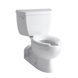[KOH-3554-0] Kohler 3554-0 Barrington 1.6 Gpf Pressure Lite Elongated Toilet