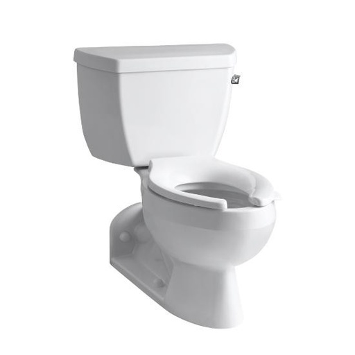 [KOH-3554-RA-0] Kohler 3554-RA-0 Barrington1.6 GPF Pressure Lite Toilet With Right-Hand Trip Lever