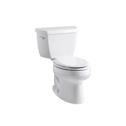 [KOH-3575-0] Kohler 3575-0 Wellworth Classic Two-Piece Elongated 1.28 Gpf Toilet With Class Five Flush Technology And Left-Hand Trip Lever