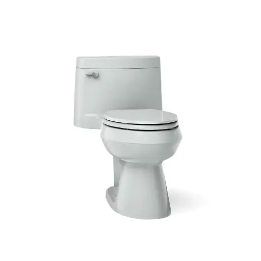 [KOH-3619-95] Kohler 3619-95 Cimarron One Piece Elongated Toilet With Concealed Trapway Ice Grey