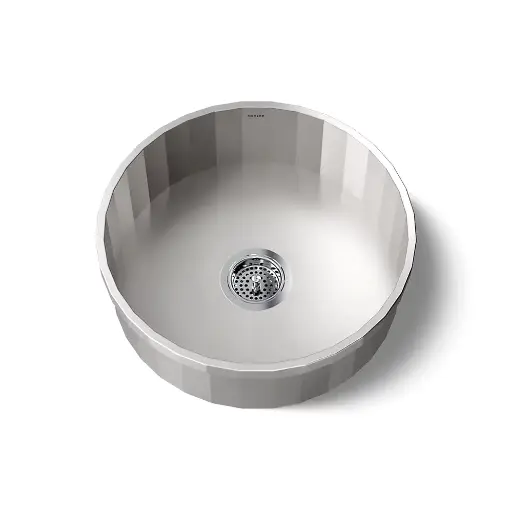 [KOH-3674-NA] Kohler 3674-NA Brinx 18-3/4" Top Mount Single Bowl Bar Sink Stainless Steel
