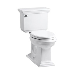 [KOH-3817-0] Kohler 3817-0 Memoirs Stately Comfort Height Two-Piece Elongated 1.28 Gpf Toilet With Aquapiston Flush Technology And Left-Hand Trip Lever
