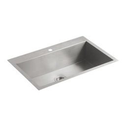 [KOH-3821-1-NA] Kohler 3821-1-NA Vault 33 x 22 Topmount Single Bowl Kitchen Sink