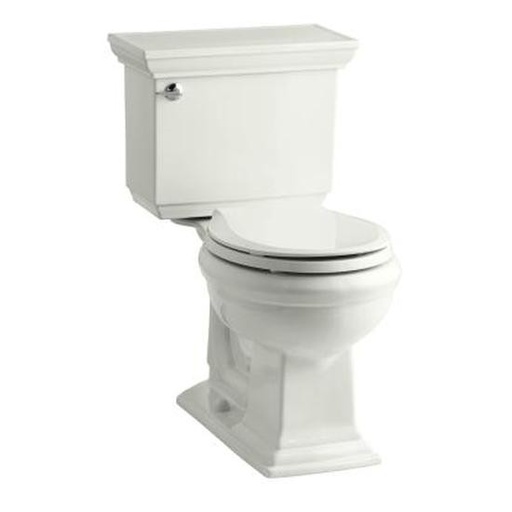 [KOH-3933-NY] Kohler 3933-NY Memoirs Stately Comfort Height Two-Piece Round-Front 1.28 GPF Toilet With Left-Hand Trip Lever