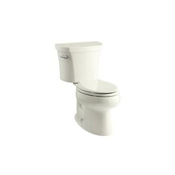 [KOH-3948-96] Kohler 3948-96 Wellworth Two-Piece Elongated 1.28 Gpf Toilet With Class Five Flush Technology And Left-Hand Trip Lever
