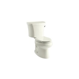 [KOH-3948-TR-96] Kohler 3948-TR-96 Wellworth Two-Piece Elongated 1.28 Gpf Toilet With Class Five Flush Technology Right-Hand Trip Lever And Tank Cover Locks