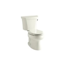 [KOH-3998-RA-96] Kohler 3998-RA-96 Wellworth Two-Piece Elongated 1.28 Gpf Toilet With Class Five Flush Technology And Right-Hand Trip Lever