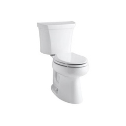[KOH-3999-RZ-0] Kohler 3999-RZ-0 Highline Comfort Height Two-Piece Elongated 1.28 Gpf Toilet With Class Five Flush Technology Right-Hand Trip Lever Insuliner Tank Liner And Tank Cover Locks