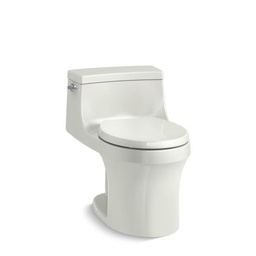 [KOH-4007-NY] Kohler 4007-NY San Souci One-Piece Round-Front 1.28 Gpf Toilet With Aquapiston Flushing Technology