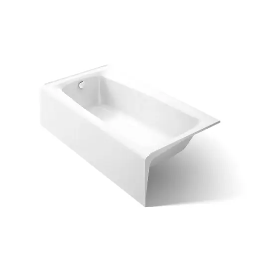 [KOH-505-0] Kohler 505-0 Mendota 60" x 32" Alcove Bath Left Drain White