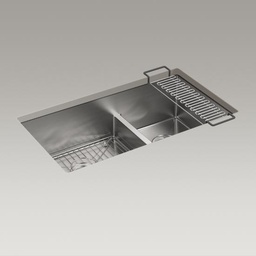 [KOH-5284-NA] Kohler 5284-NA Strive 32 x 18 Smart Divide Undermount Double Kitchen Sink