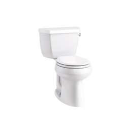 [KOH-5296-RA-0] Kohler 5296-RA-0 Highline Classic Comfort Height Two-Piece Round-Front 1.28 Gpf Toilet With Class Five Flush Technology And Right-Hand Trip Lever