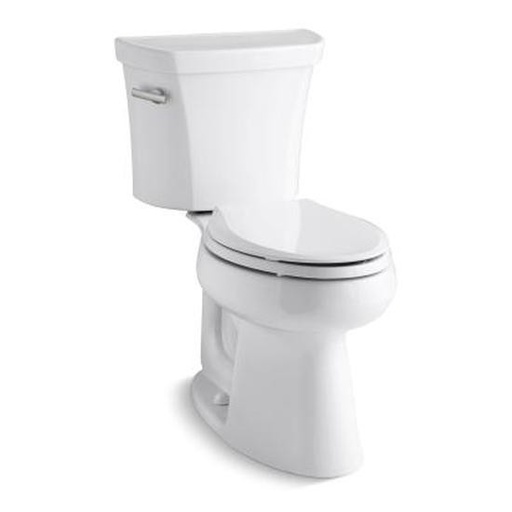 [KOH-5298-0] Kohler 5298-0 Highline 1.0 GPF Comfort Height Two-Piece Elongated Toilet With Left-Hand Trip Lever