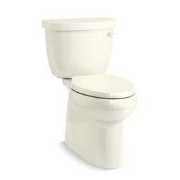 [KOH-5310-RA-96] Kohler 5310-RA-96 Cimarron Comfort Height Two-Piece Elongated 1.28 Gpf Toilet With Skirted Trapway And Right-Hand Trip Lever