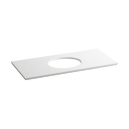 [KOH-5424-S33] Kohler 5424-S33 Solid/Expressions 49 Vanity Top With Single Verticyl Oval Cutout