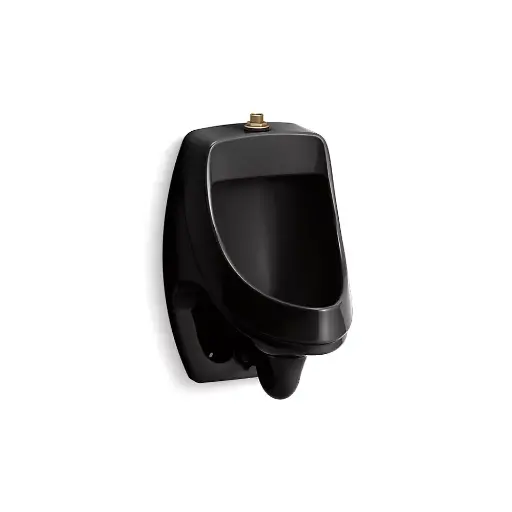 [KOH-5452-ET-7] Kohler 5452-ET-7 Dexter Washdown Wall Mount Top Spud Urinal Black