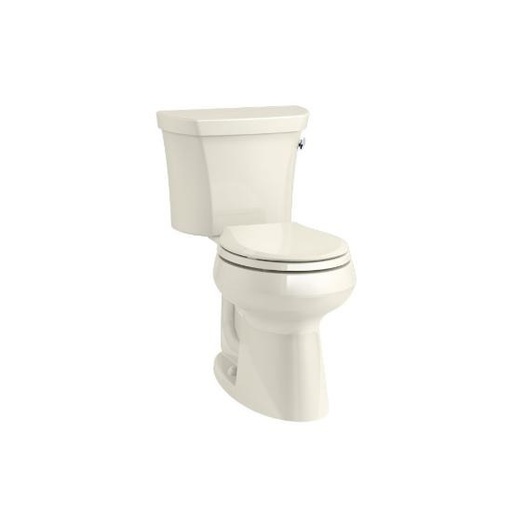 [KOH-5481-RA-96] Kohler 5481-RA-96 Highline Comfort Height Two-Piece Round-Front 1.28 GPF Toilet With Right-Hand Trip Lever