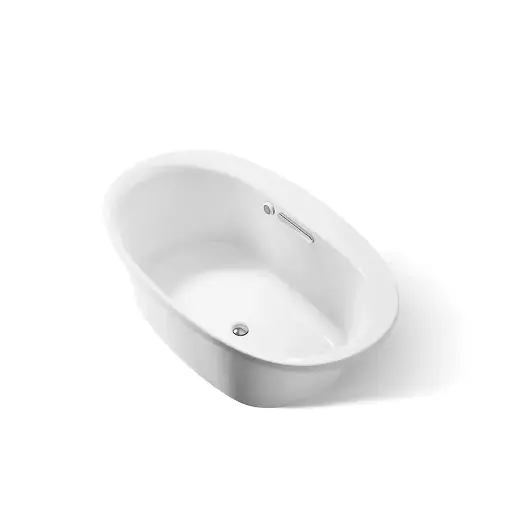 [KOH-5713-W1-95] Kohler 5713-W1-95 Underscore 59-3/4" x 35-3/4" Heated Drop-in Bath Ice Grey