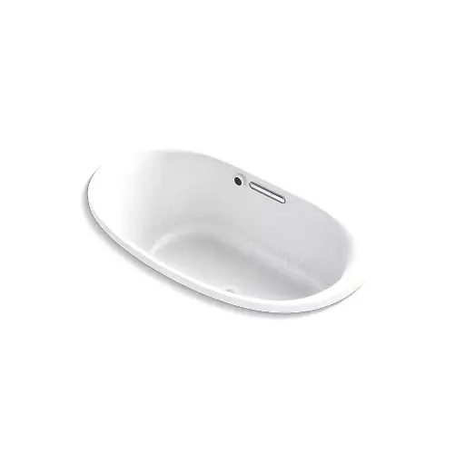 [KOH-5714-GH-0] Kohler 5714-GH-0 Underscore 59-3/4" x 35-3/4" Drop-in Heated Bath White