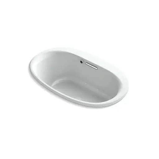 [KOH-5714-GH-95] Kohler 5714-GH-95 Underscore 59-3/4" x 35-3/4" Drop-in Heated Bath Ice Grey