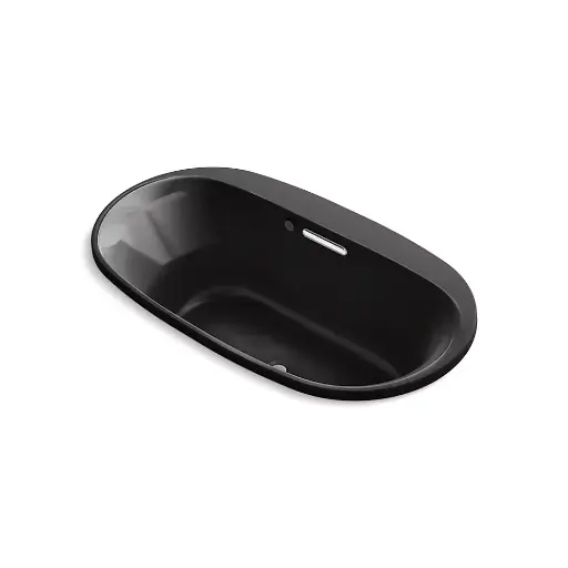 [KOH-5716-GH-7] Kohler 5716-GH-7 Underscore 66" x 36" Drop-in Heated Air Bath Black