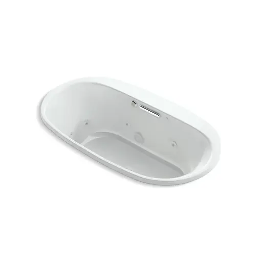 [KOH-5716-XHGH-95] Kohler 5716-XHGH-95 Underscore 65-1/2" x 35-3/4" Drop-in Heated Bath Ice Grey