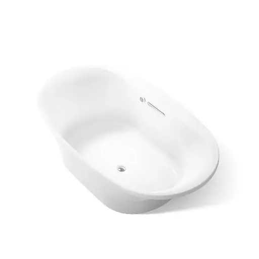 [KOH-5717-W1-0] Kohler 5717-W1-0 Underscore 71-1/2" x 41-1/2" Drop-in Heated Bath White