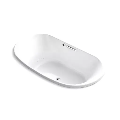 [KOH-5718-GH-0] Kohler 5718-GH-0 Underscore 71-1/2" x 41-1/2" Drop-in Heated Bath White