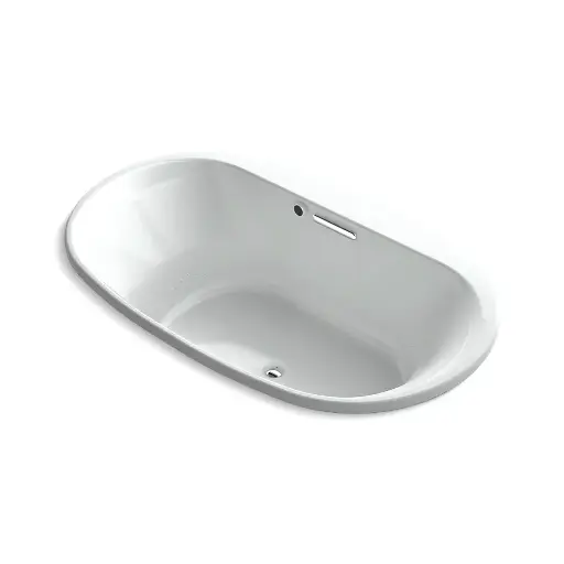 [KOH-5718-GH-95] Kohler 5718-GH-95 Underscore 71-1/2" x 41-1/2" Drop-in Heated Bath Ice Grey