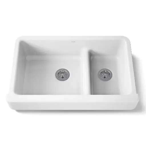 [KOH-6426-0] Kohler 6426-0 Whitehaven 35-1/2" Undermount Farmhouse Kitchen Sink White