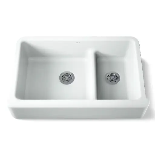 [KOH-6427-95] Kohler 6427-95 Whitehaven 35-3/4" Undermount Farmhouse Kitchen Sink Ice Grey