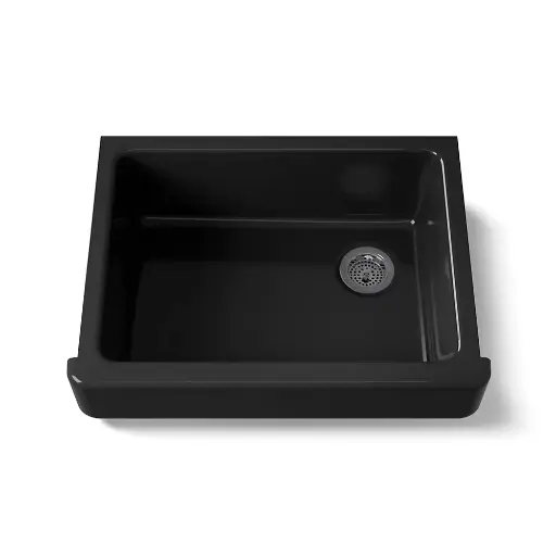 [KOH-6486-7] Kohler 6486-7 Whitehaven 29-1/2" Undermount Farmhouse Kitchen Sink Black