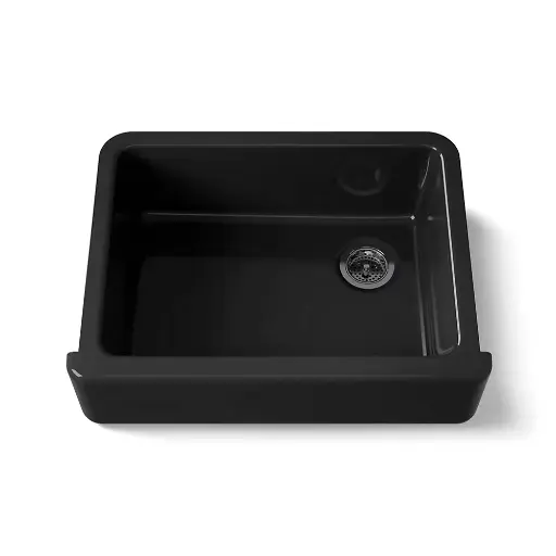 [KOH-6487-7] Kohler 6487-7 Whitehaven 29-3/4" Undermount Farmhouse Kitchen Sink Black