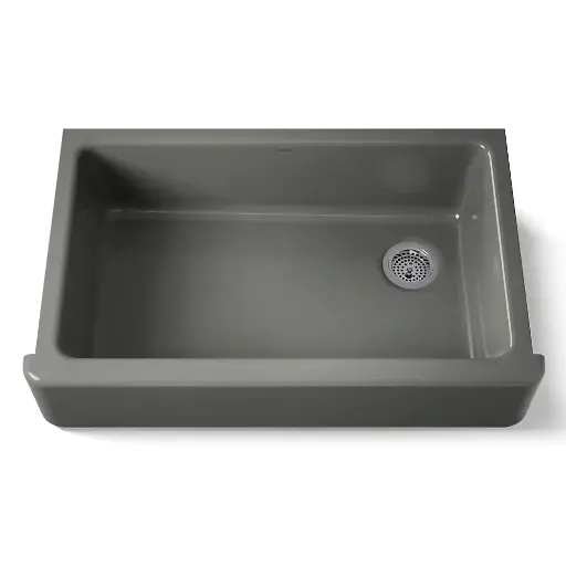 [KOH-6489-58] Kohler 6489-58 Whitehaven 35-3/4" Undermount Farmhouse Kitchen Sink Thunder Grey