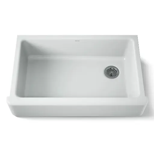 [KOH-6489-95] Kohler 6489-95 Whitehaven 35-3/4" Undermount Farmhouse Kitchen Sink Ice Grey