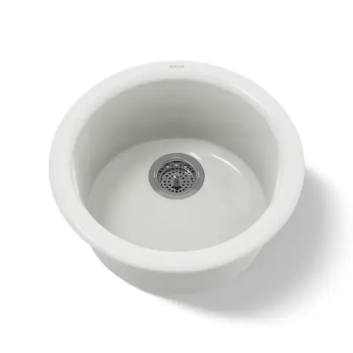 [KOH-6565-FF] Kohler 6565-FF Porto Fino 18-1/2" Single Bowl Bar Sink Sea Salt