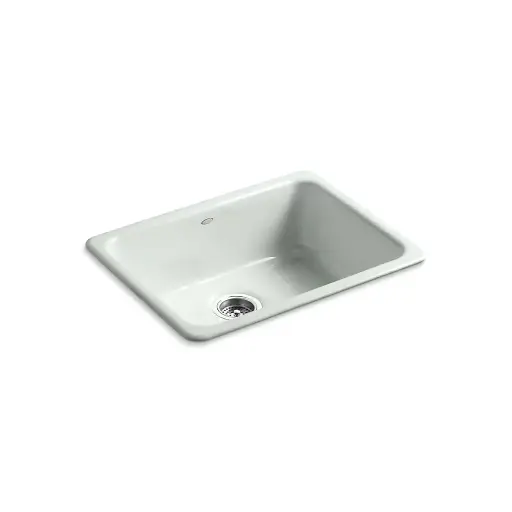 [KOH-6585-FF] Kohler 6585-FF Iron Tones 24-1/4" Single Bowl Bar Sink Sea Salt