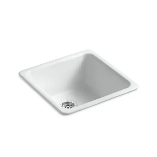 [KOH-6587-95] Kohler 6587-95 Iron Tones 21" Undermount Single Bowl Bar Sink Ice Grey