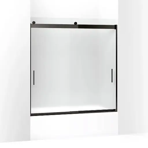 [KOH-706000-D3-ABZ] Kohler 706000-D3-ABZ Levity 62" Sliding Bath Door Anodized Dark Bronze