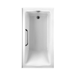 [TOTO-ABY782Q#01YCP3] TOTO ABY782Q Clayton Tile-in Soaker 60&quot; x 32&quot; x 24-1/2&quot; Chrome Bar