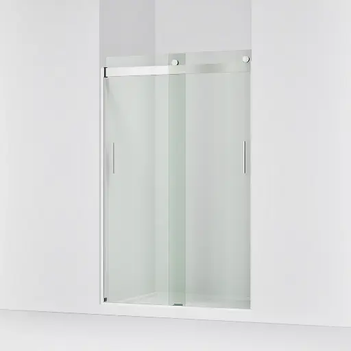 [KOH-706008-L-SH] Kohler 706008-L-SH Levity 1/4 Shower Door 74 X 47-5/8 Bright Silver