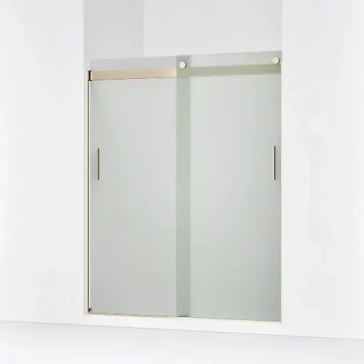 [KOH-706009-D3-ABV] Kohler 706009-D3-ABV Levity 74" Sliding Shower Door Anodized Brushed Bronze