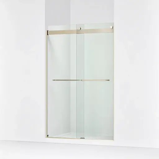 [KOH-706014-L-ABV] Kohler 706014-L-ABV Levity 74" Sliding Shower Glass Door Anodized Brushed Bronze