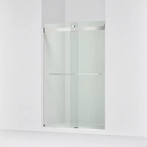 [KOH-706014-L-SH] Kohler 706014-L-SH Levity 1/4 74 X 47-5/8 Sliding Shower Door Bright Silver