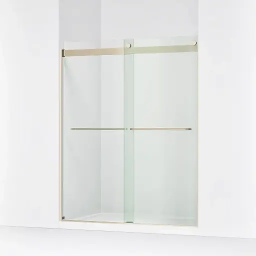 [KOH-706015-L-ABV] Kohler 706015-L-ABV Levity 74" H Sliding Shower Door Anodized Brushed Bronze
